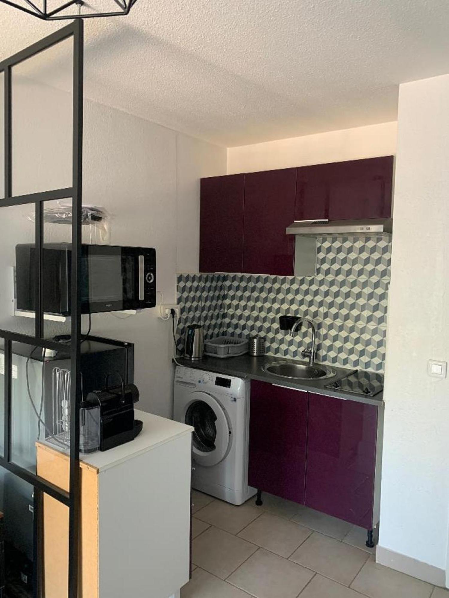 Vittoria Immobilier 9 -Reglement Sur Place - Cheques Vacances Acceptes La Grande Motte Cameră foto
